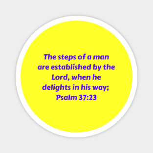 Bible Verse Psalm 37:23 Magnet